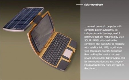 Solar notebook